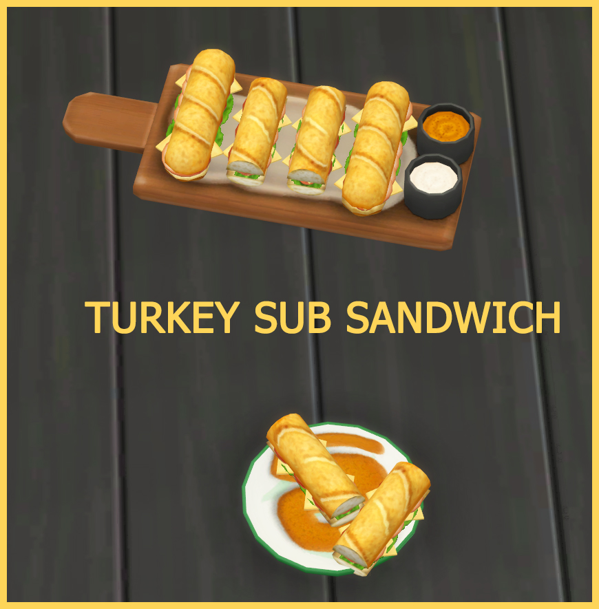 TURKEY SUB SANDWICH – icemunmun